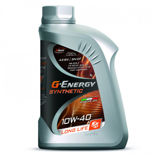 Масло моторное 10w40 1л G-ENERGY LONG LIFE