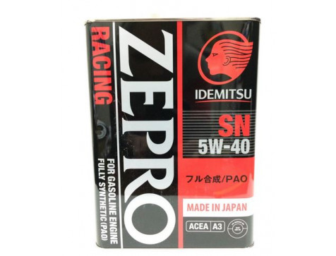 Масло моторное 5w40 4л IDEMITSU ZEPRO SN/CF