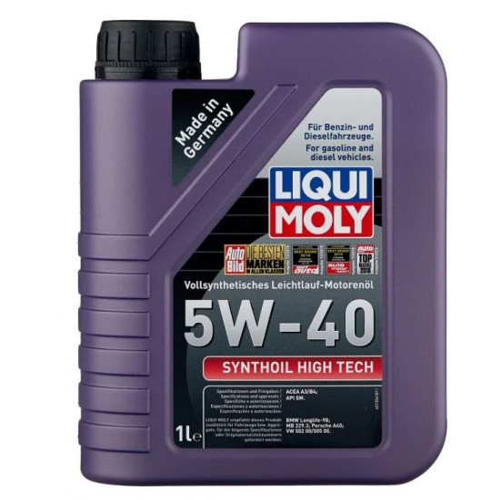 Масло моторное 5w40 1л LM Synthoil диз. син.