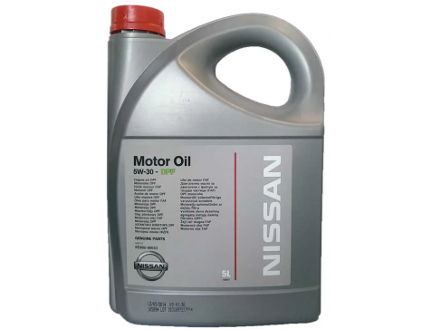 Масло моторное 5w30 5л NISSAN DPF син. Масло моторное 5w30 5л NISSAN DPF син.