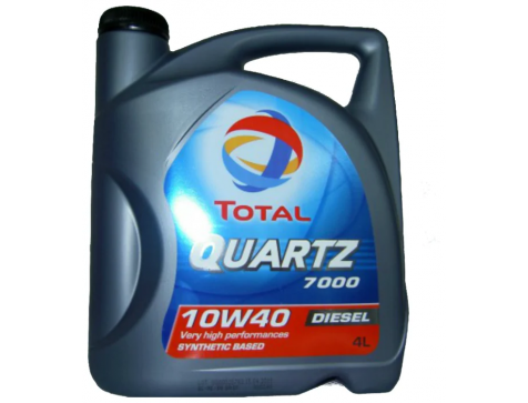 Масло моторное 10w40 4л TOTAL Quartz7000 DIESEL п/с Масло моторное 10w40 4л TOTAL Quartz7000 DIESEL п/с