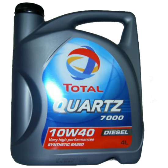 Масло моторное 10w40 4л TOTAL Quartz7000 DIESEL п/с Масло моторное 10w40 4л TOTAL Quartz7000 DIESEL п/с