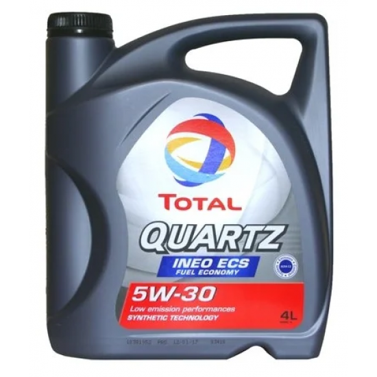 Масло моторное 5w30 4л TOTAL Quartz INEO ECS син. Масло моторное 5w30 4л TOTAL Quartz INEO ECS син.
