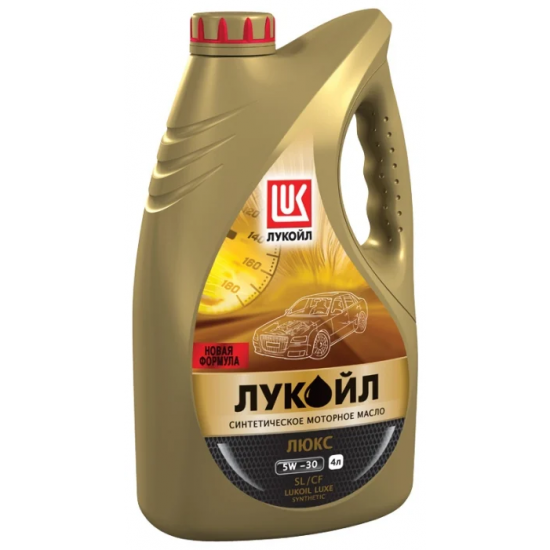 Масло моторное 5w30 4л Лукойл Люкс син. Масло моторное 5w30 4л Лукойл Люкс син.